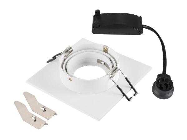 NEW TRIA® 75 XL, Deckeneinbauleuchte, quadratisch, max. 10 W, GU10, weiß