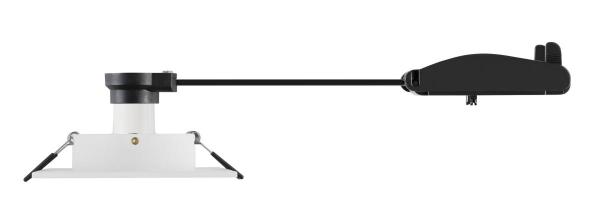 NEW TRIA® 75 XL, Deckeneinbauleuchte, quadratisch, max. 10 W, GU10, weiß