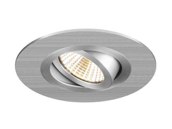 NEW TRIA® 75 XL, Deckeneinbauring, D: 11 H: 2.6 cm, IP20, aluminium