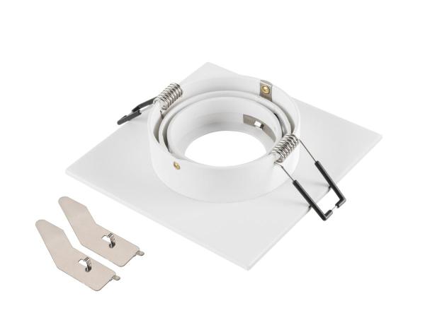 NEW TRIA® 75 XL, Deckeneinbauring, L: 11 B: 11 H: 2.6 cm, weiß