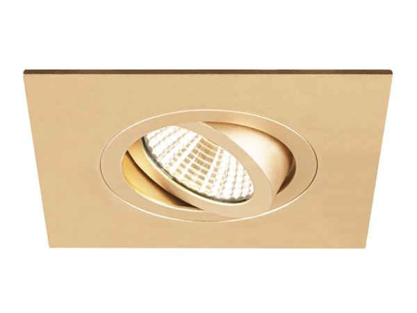 NEW TRIA® 75 XL, Deckeneinbauring, L: 11 B: 11 H: 2.6 cm, roségold
