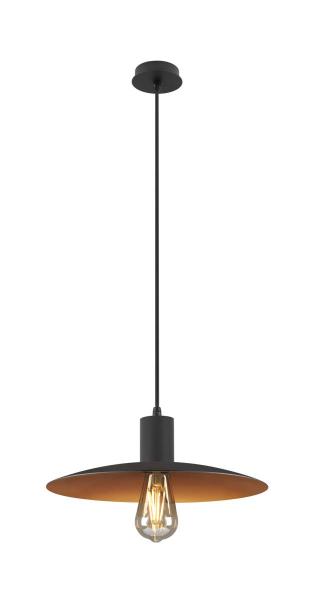 LALU®, Pendelleuchte, Mix&Match, 150 cm, E27, max. 10 W, schwarz