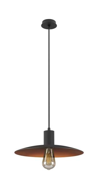 LALU®, Pendelleuchte, Mix&Match, 150 cm, E27, max. 10 W, schwarz