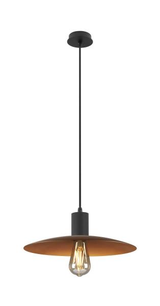 LALU®, Pendelleuchte, Mix&Match, 150 cm, E27, max. 10 W, schwarz