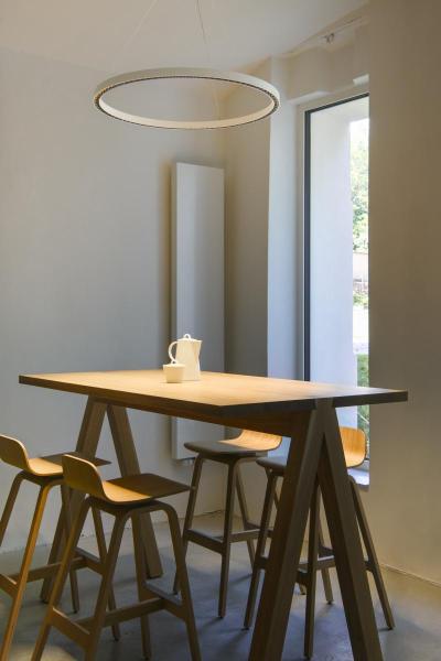 ONE CUBE, Pendelleuchte, 300 cm, 3000 K, DALI 2, Touch, weiß