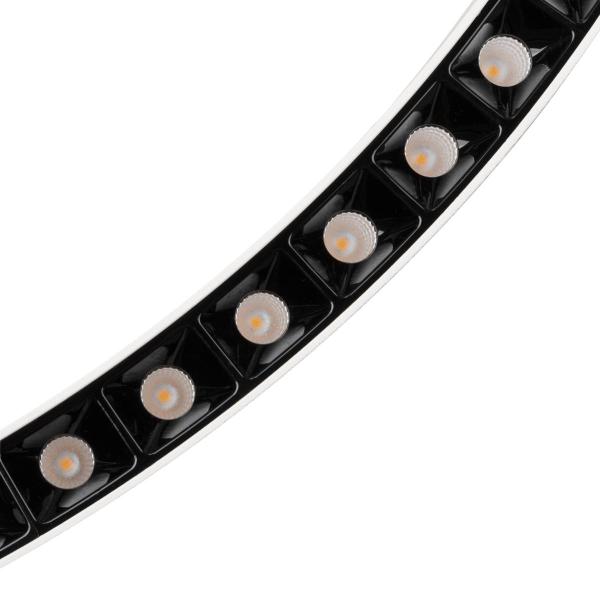 ONE CUBE, Pendelleuchte, 300 cm, 4000 K, DALI 2, Touch, weiß