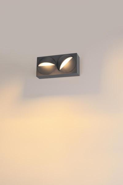 LID I, Wandaufbauleuchte, 2700/3000 K, 29 W, PHASE, 100°, anthrazit