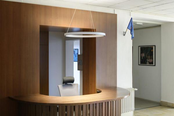 ONE CUBE UP/DOWN, Pendelleuchte, 300 cm, 4000 K, DALI 2, Touch, weiß