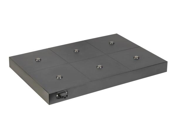 VINOLINA TWO, Ladebasis, max. 6 Leuchten, schwarz