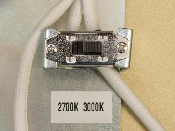 ONE FLAT, Pendelleuchte, triple, 300 cm, 2700/3000 K, DALI 2, Touch, messing