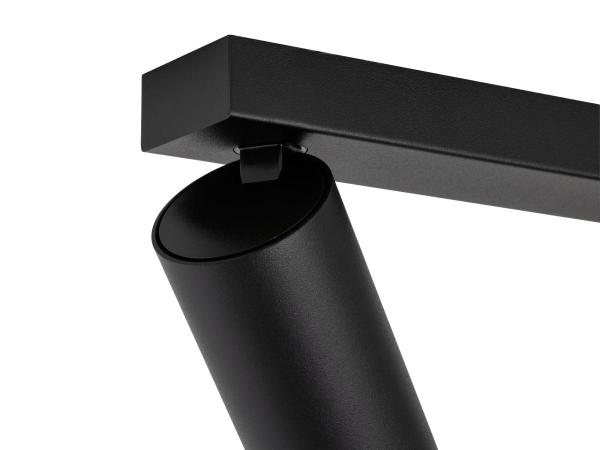 KAMI, Deckenaufbauleuchte, 3x max. 10 W, GU10, schwarz/gold