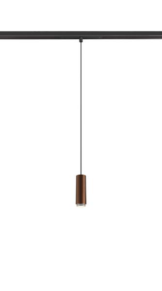 LALU®, Pendelleuchte, 48V, Led Base, Mix&Match, 150 cm, 8 W, 3000 K, DALI, bronze