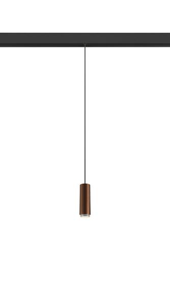 LALU®, Pendelleuchte, 48V, Led Base, Mix&Match, 150 cm, 8 W, 3000 K, DALI, bronze