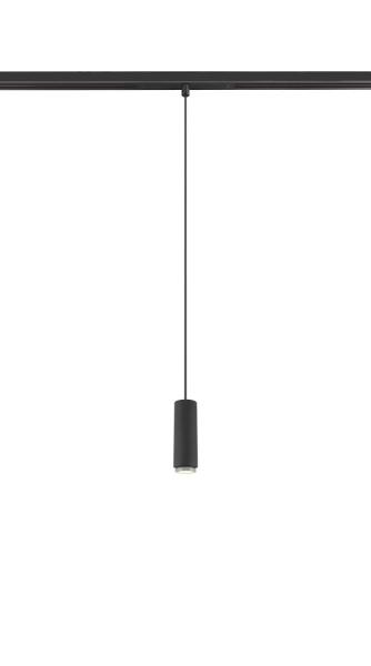LALU®, Pendelleuchte, 48V, Led Base, Mix&Match, 150 cm, 8 W, 3000 K, DALI, schwarz