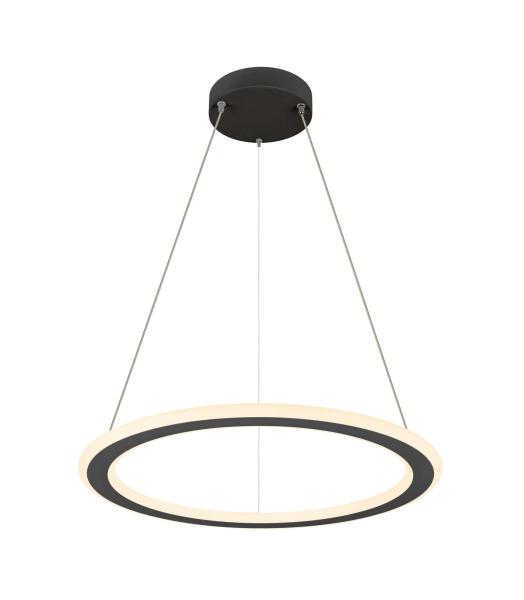 ONE FLAT PD, single, Pendelleuchte, Pendellänge 180 cm, 2700/3000 K, PHASE, schwarz