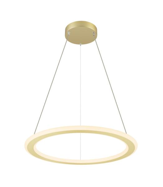 ONE FLAT PD, single, Pendelleuchte, Pendellänge 180 cm, 2700/3000 K, PHASE, messing