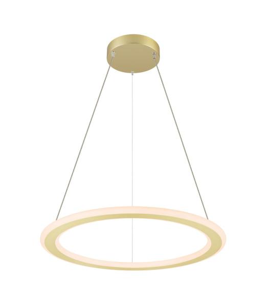 ONE FLAT PD, single, Pendelleuchte, Pendellänge 180 cm, 2700/3000 K, PHASE, messing