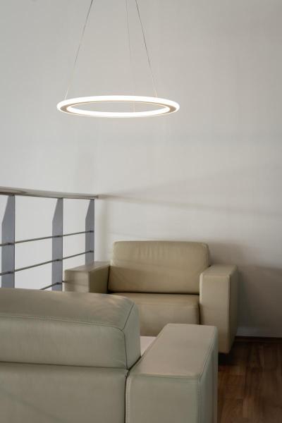 ONE FLAT PD, single, Pendelleuchte, Pendellänge 180 cm, 2700/3000 K, PHASE, messing