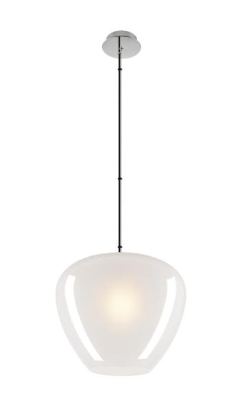 PANTILO CONVEX 40, Pendelleuchte, 150 cm, E27, max. 40 W, weiß