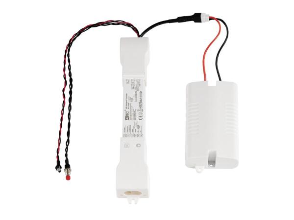 Notlichtelement, inkl. Akku, Statusanzeige, Testfunktionen, DALI