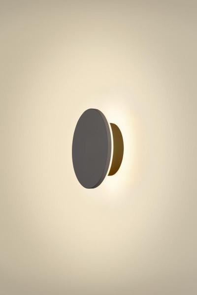 D-RING S, Wandleuchte, PHASE, 2700/3000 K, PHASE, IP65, schwarz