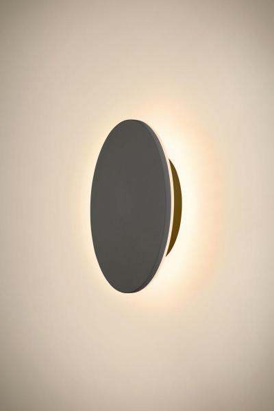 D-RING M, Wandleuchte, PHASE, 2700/3000 K, PHASE, IP65, schwarz