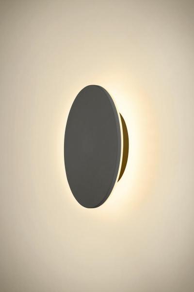 D-RING M, Wandleuchte, PHASE, 2700/3000 K, PHASE, IP65, schwarz