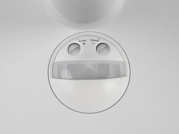 Q-RING, Wandleuchte, Sensor, 3000 K, IP54, weiß