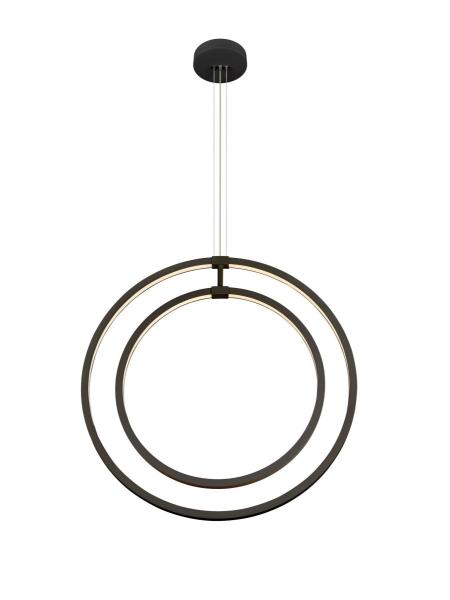 ONE VERTICAL PD, Pendelleuchte, 180 cm, 2700/3000 K, PHASE, schwarz