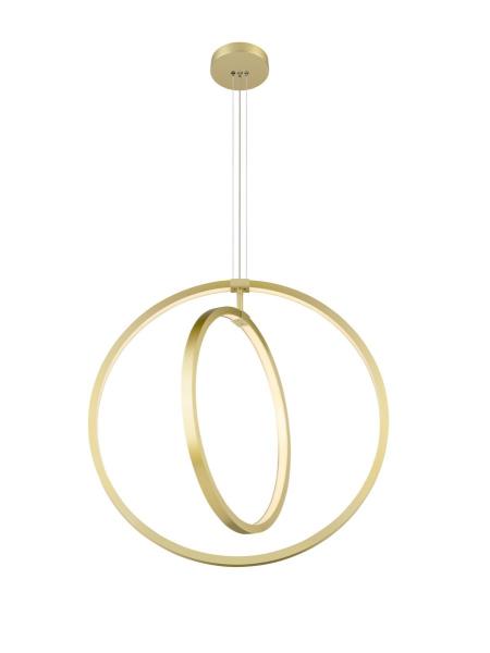 ONE VERTICAL PD, Pendelleuchte, 180 cm, 2700/3000 K, PHASE, messing