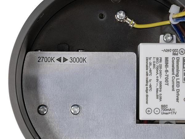 QUIMERA, Pendelleuchte, Pendellänge 150 cm, 2700/3000 K, PHASE, dunkel bronze