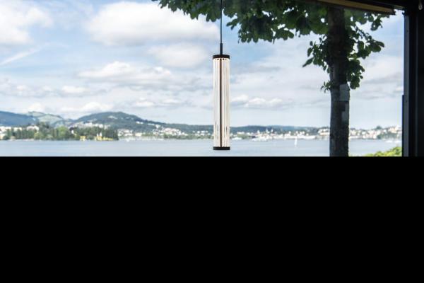 QUIMERA, Pendelleuchte, Pendellänge 150 cm, 2700/3000 K, PHASE, dunkel bronze