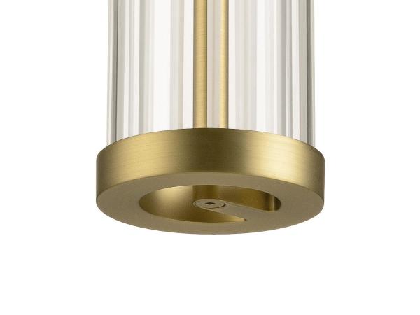 QUIMERA, Pendelleuchte, Pendellänge 150 cm, 2700/3000 K, PHASE, gebürstet messing