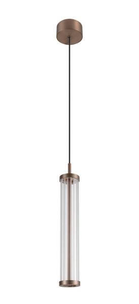 QUIMERA, Pendelleuchte, Pendellänge 150 cm, 2700/3000 K, PHASE, dunkel kupfer