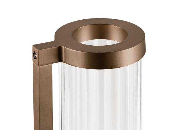 QUIMERA, Wandaufbauleuchte, 2700/3000 K, PHASE, dunkel kupfer