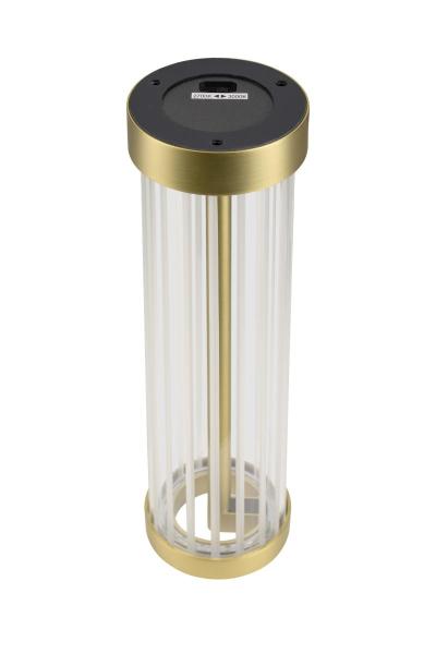 QUIMERA, Tischleuchte, 2700/3000 K, gebürstet messing