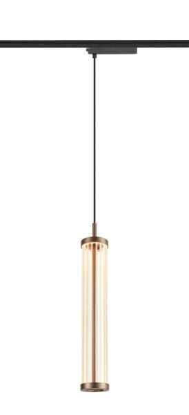 QUIMERA, 1~ Pendelleuchte, Pendellänge 150 cm, 2700 K, PHASE, dunkel kupfer