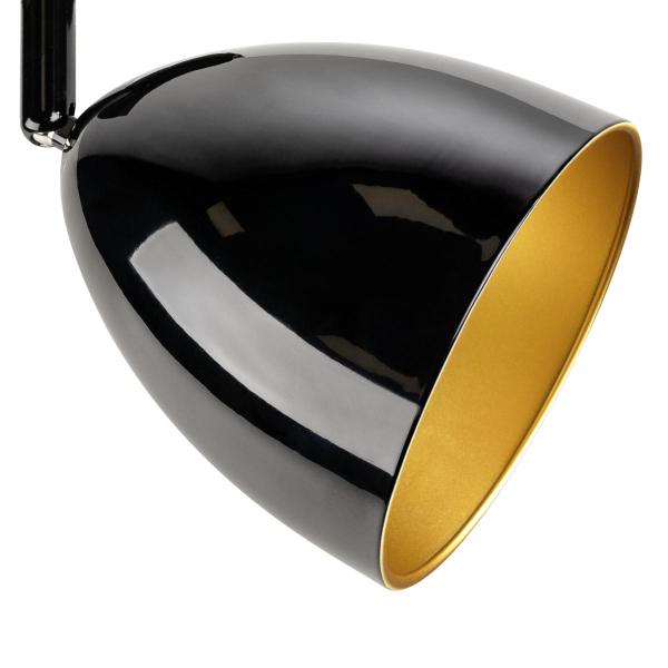 PARA CONE 14, 1 Phasen System Leuchte, GU10, schwarz/gold