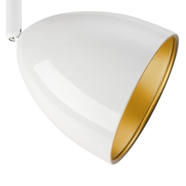 PARA CONE 14, 1 Phasen System Leuchte, GU10, weiß/gold