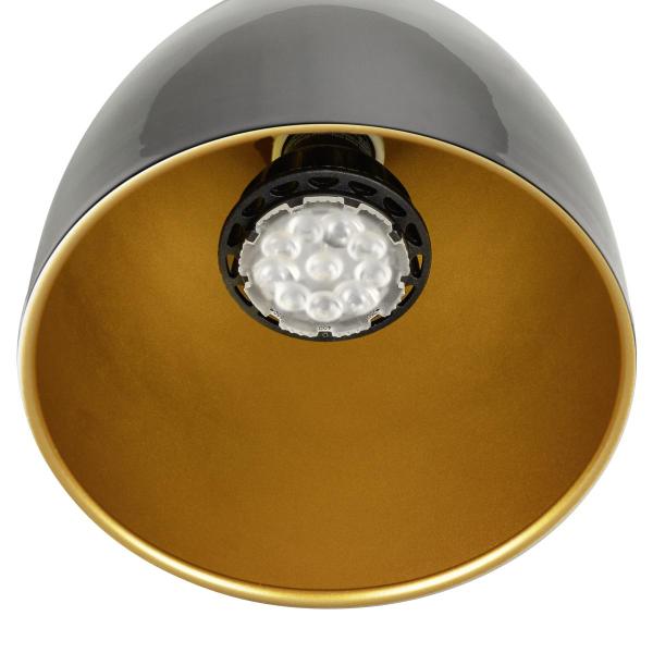 PARA CONE 14, 3 Phasen System Leuchte, GU10, schwarz/gold