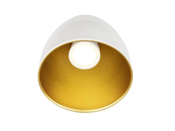 PARA CONE 14, Pendelleuchte für 3 Phasen System, GU10, weiß/gold