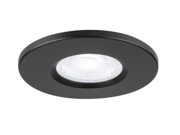 UNIVERSAL DOWNLIGHT Abdeckung, für Downlight, IP65, rund, schwarz
