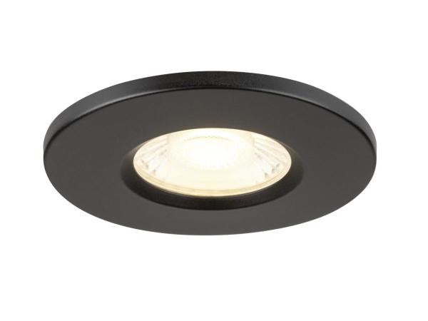 UNIVERSAL DOWNLIGHT Abdeckung, für Downlight, IP65, rund, schwarz