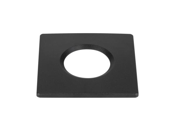 UNIVERSAL DOWNLIGHT Abdeckung, für Downlight, IP65, eckig, schwarz