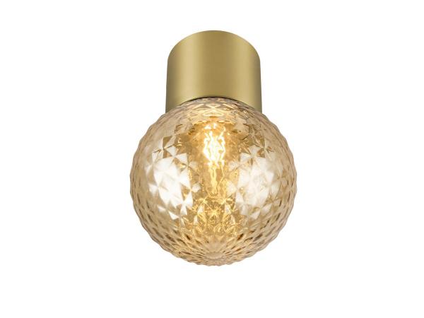 VARYT, Deckenaufbauleuchte, rund, 1x max. 6 W, E14, messing