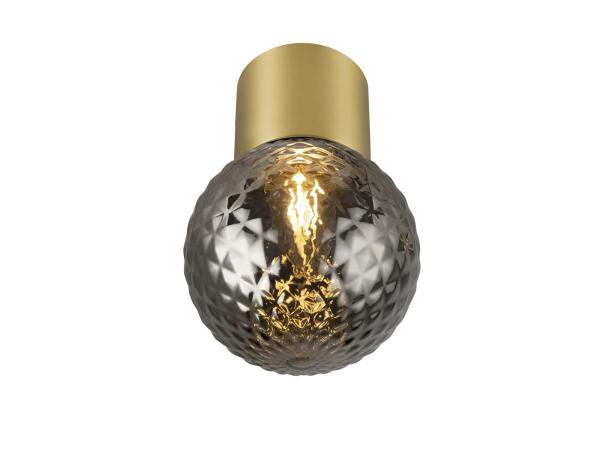 VARYT, Deckenaufbauleuchte, rund, 1x max. 6 W, E14, messing