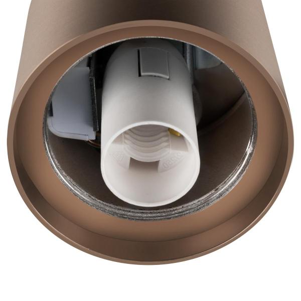 VARYT, Deckenaufbauleuchte, rund, 1x max. 6 W, E14, kupfer