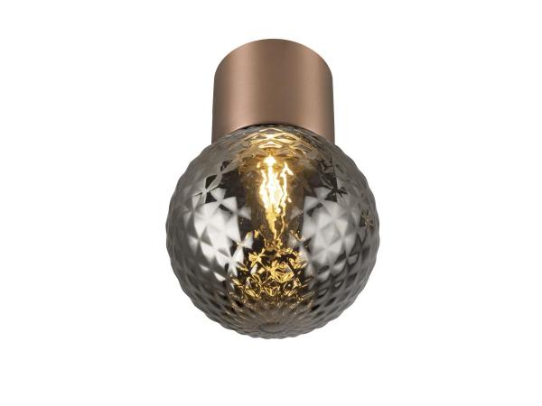 VARYT, Deckenaufbauleuchte, rund, 1x max. 6 W, E14, kupfer