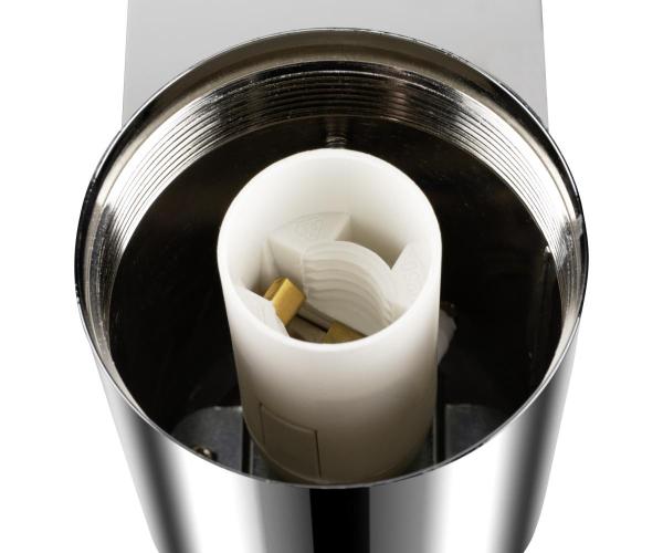 VARYT, Wandaufbauleuchte, rund, 1x max. 6 W, E14, chrom