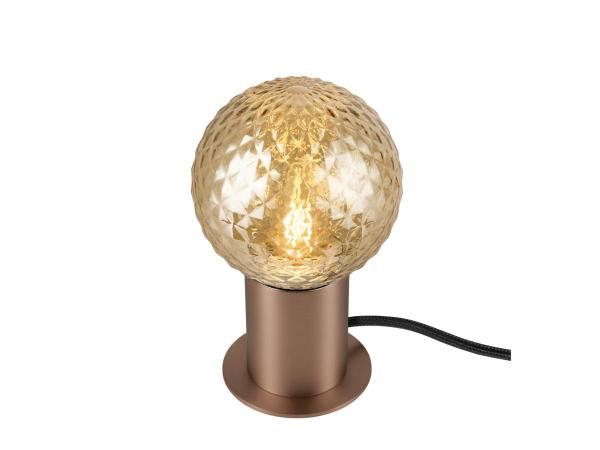 VARYT, Tischleuchte, rund, 1x max. 6 W, E14, kupfer